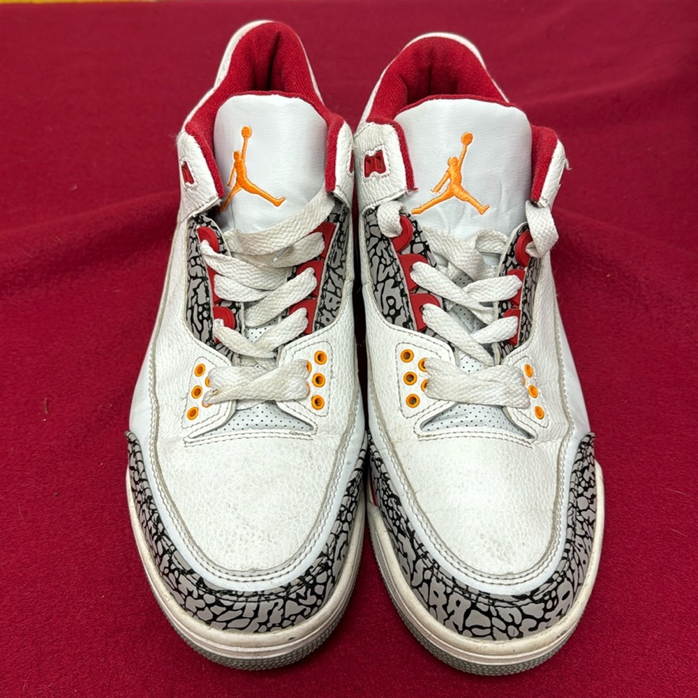 Air Jordan 3 Retro Fire Red Mens Size 10